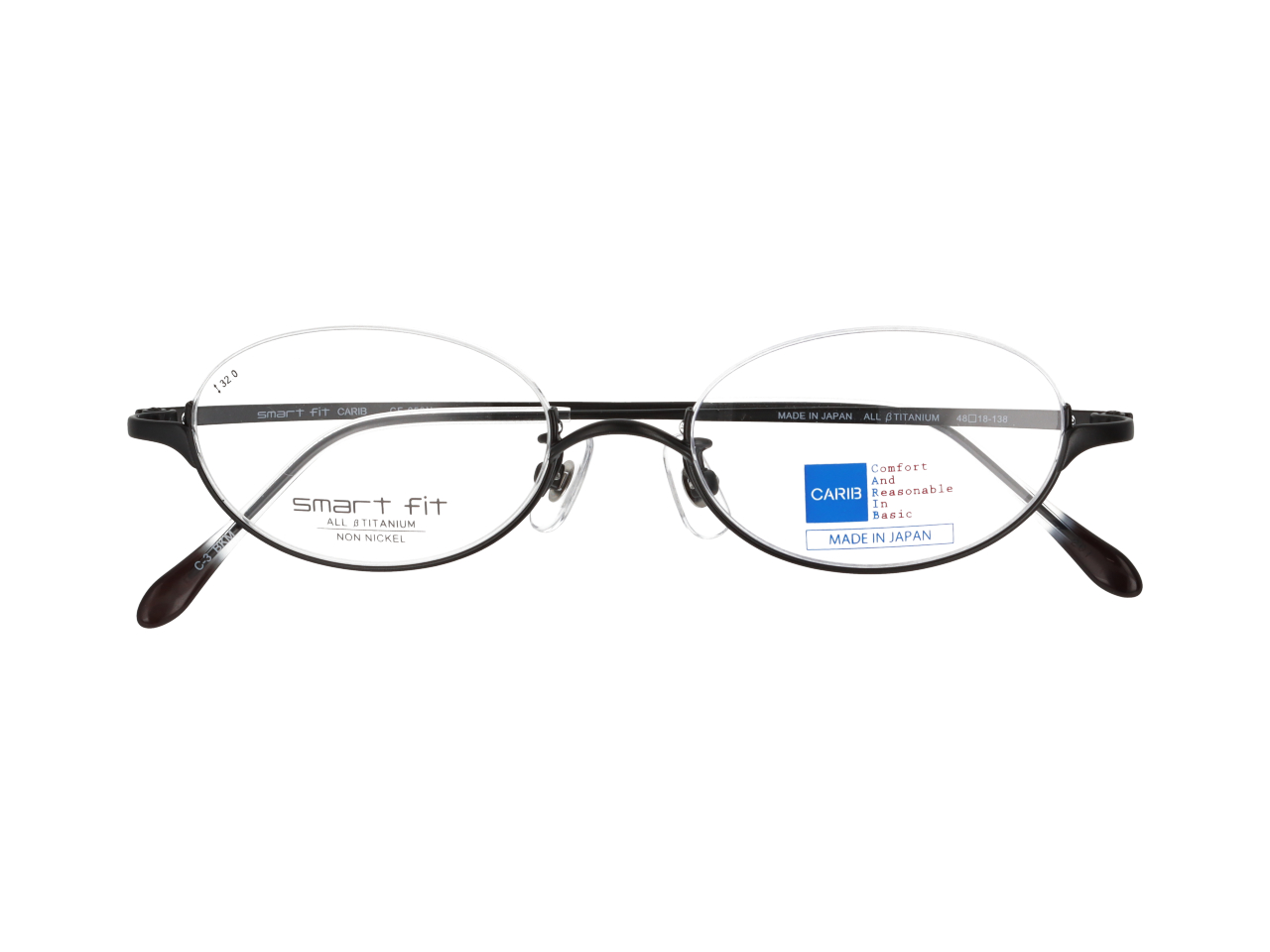 軽量チタンメガネ｜smart fit CARIB