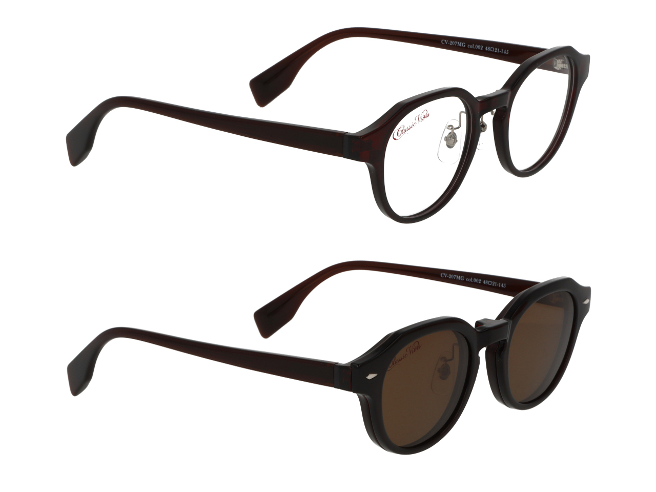 2WAY SUNGLASSES] Classic Vibes CV-207MG | メガネの愛眼 - めがね
