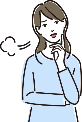 対応が不適切なイメージ