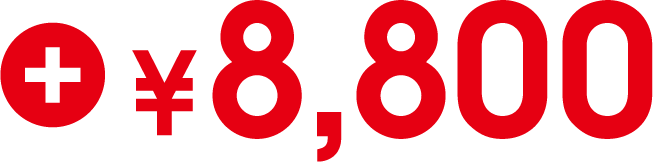 ＋¥8,800