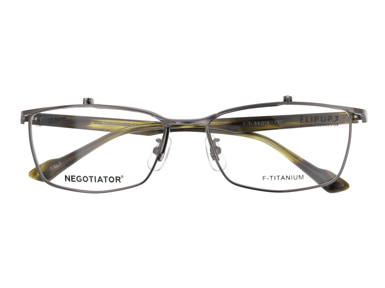 『3年保証』 愛眼NEGOTIATOR|跳ね上げメガネ|快適メンズ メガネ・老眼鏡